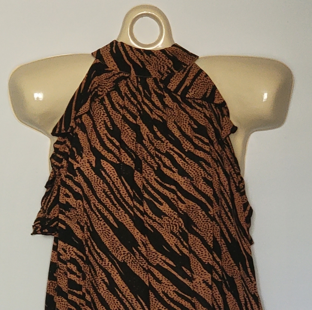 Nwt!!! Women's Animal Print Top Small
